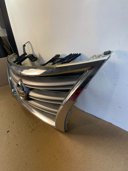 2013 to 2015 Nissan Sentra Front Upper Chrome Grill Grille Aftermarket AH0378 DG1