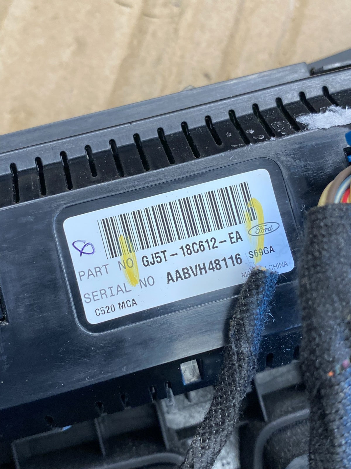 2017 2018 2019 Ford Escape Ac Heater Climate Control Temperature Oem ab8815 DG5