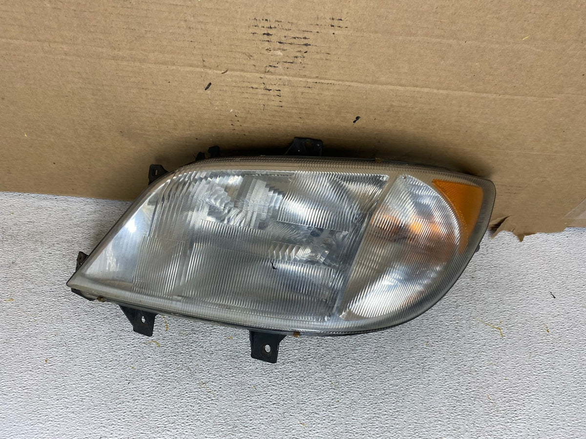 2005 to 2006 Mercedes Sprinter Headlight Left Driver Side Halogen DEPO AH3124 DW0