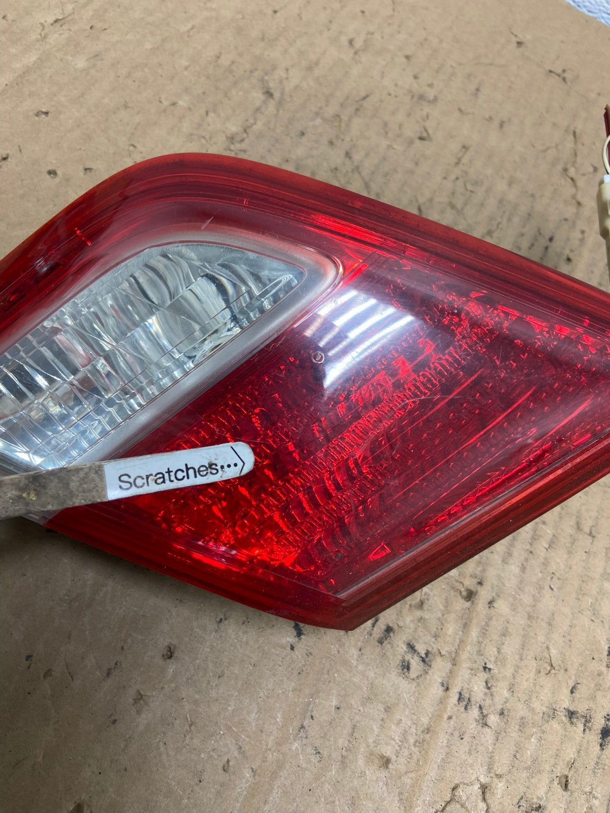 2007 2008 2009 Toyota Camry Left Driver Tail Light Trunk Lid Inner AD2413 LK3