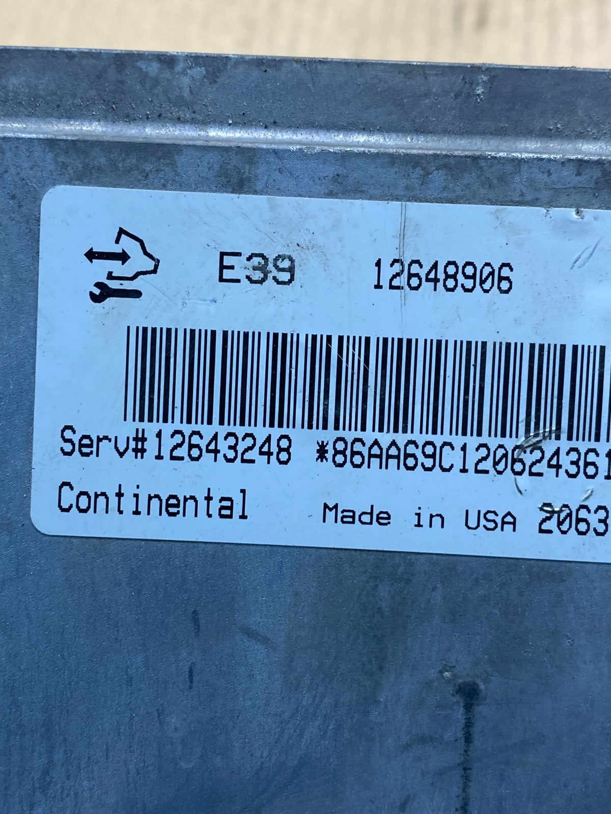2012 to 2016 Chevrolet Impala Ecu Engine Control Module Unit Ecm AH4611 DG2