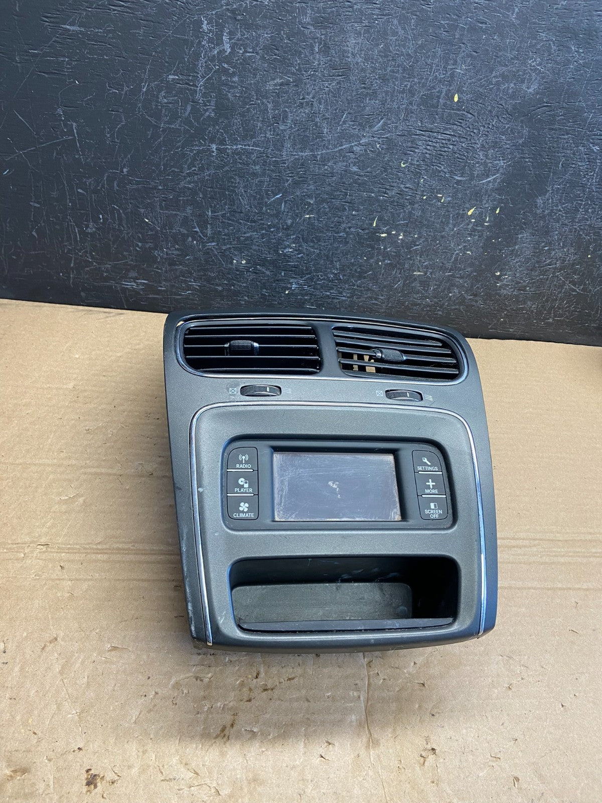 2011-2019 Dodge Journey 4.3 Radio Display Screen Bezel Trim Air Vents AF2073 DW3