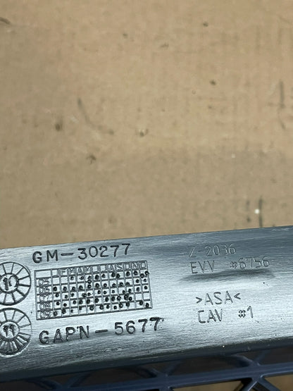 2006 to 2009 Chevrolet Trailblazer Front Upper Grille Grill Oem AB7670 DG11