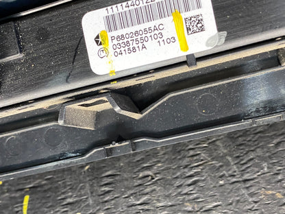 2009 to 2012 Dodge Ram 1500 Center Dash Radio Screen Climate Panel r2542 DG8