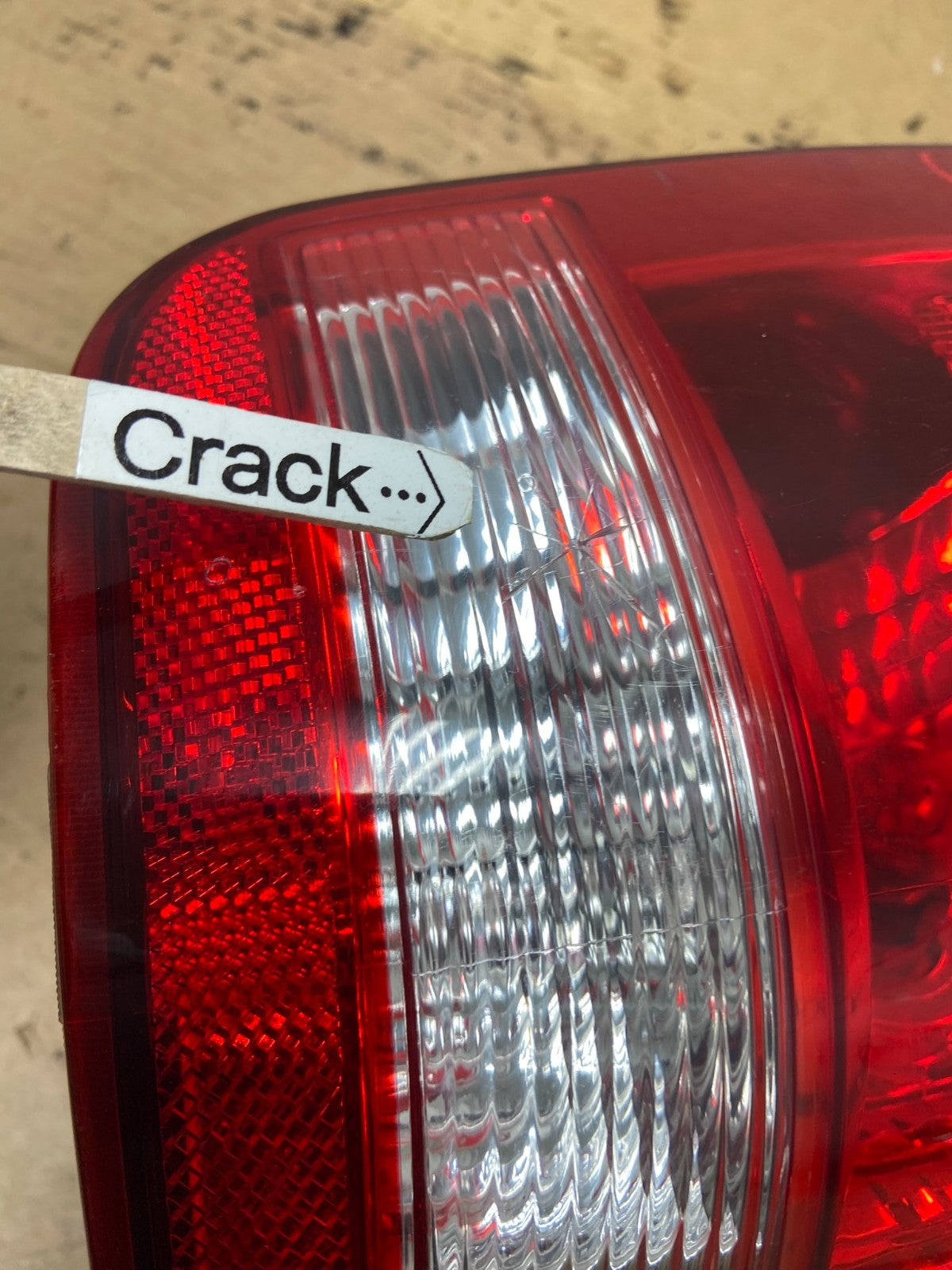 2008 to 2012 Ford Escape Left Driver LH Side Tail Light TYC AB5259 LK4