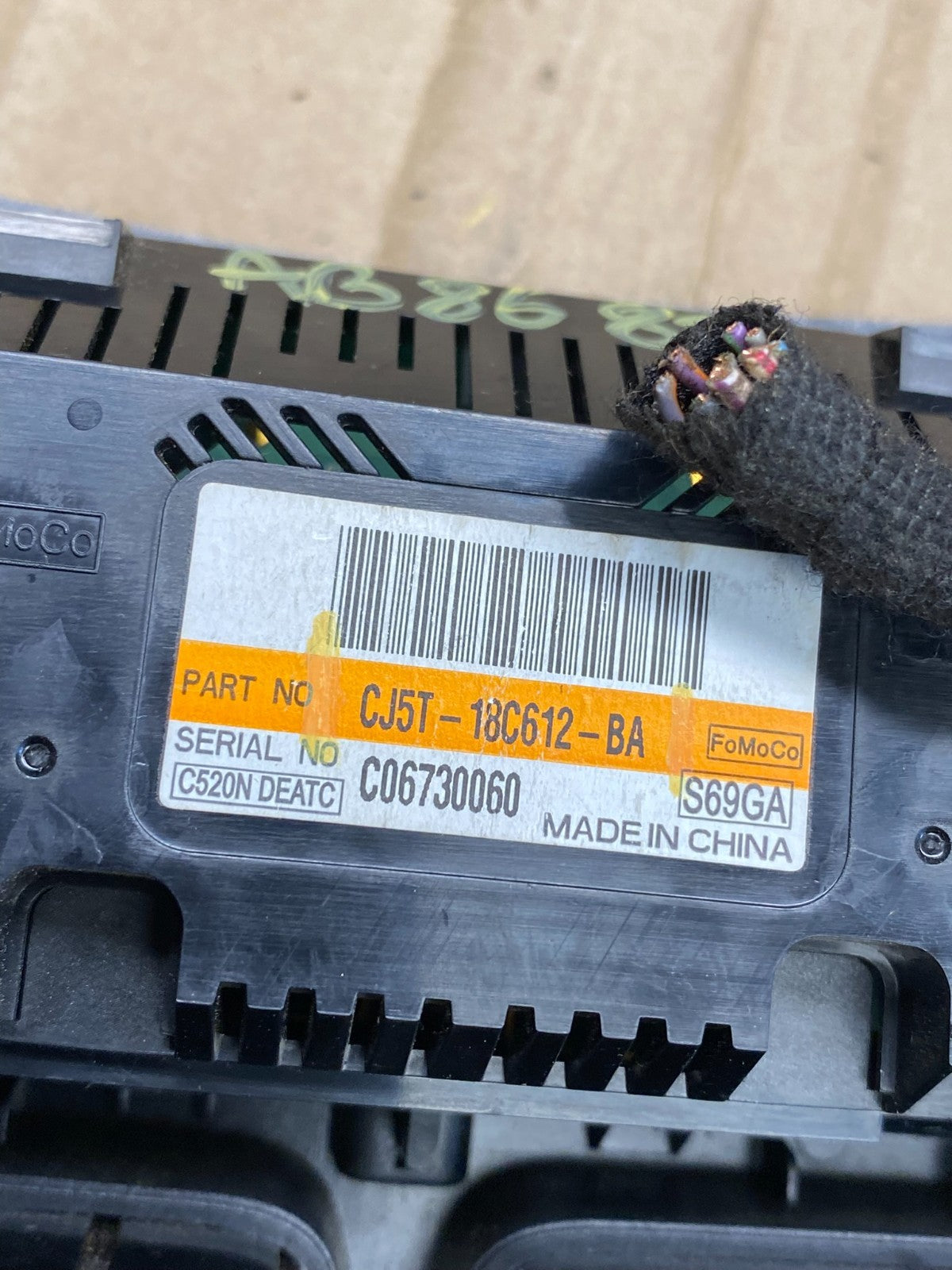 2013 2014 2015 Ford Escape Ac Heater Climate Control Temperature ab8682 DG5