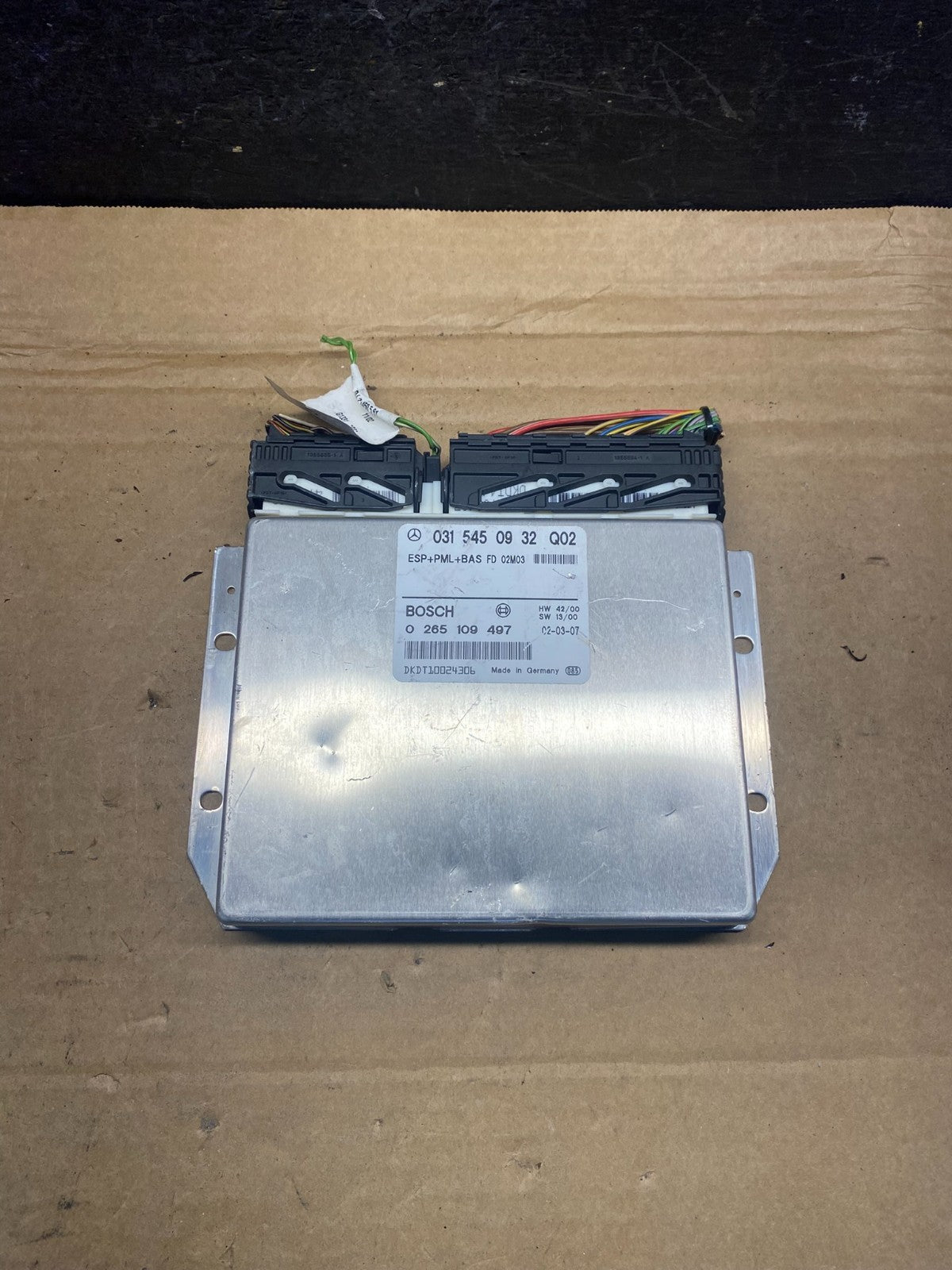 2003 - 2006 Mercedes S430 S500 ABS ESP Control Module Unit AH4889 DG0