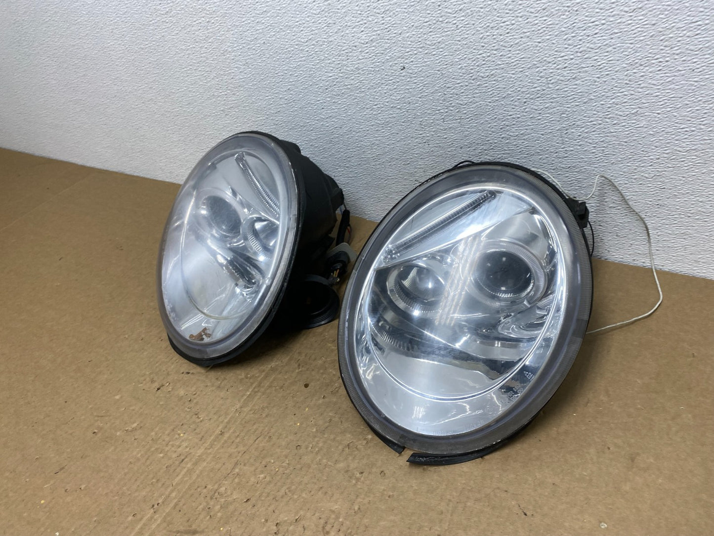 1998-2005 Vw Volkswagen Beetle Led Halo Projector Headlights Left+Right Ac13611