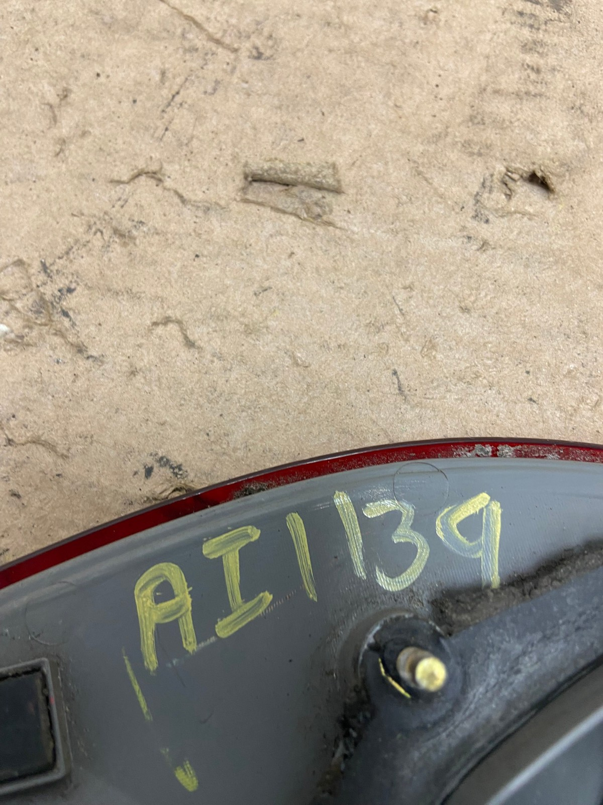 2001 2002 Toyota Corolla Left Driver LH Side Inner Tail light AI1139 LK9