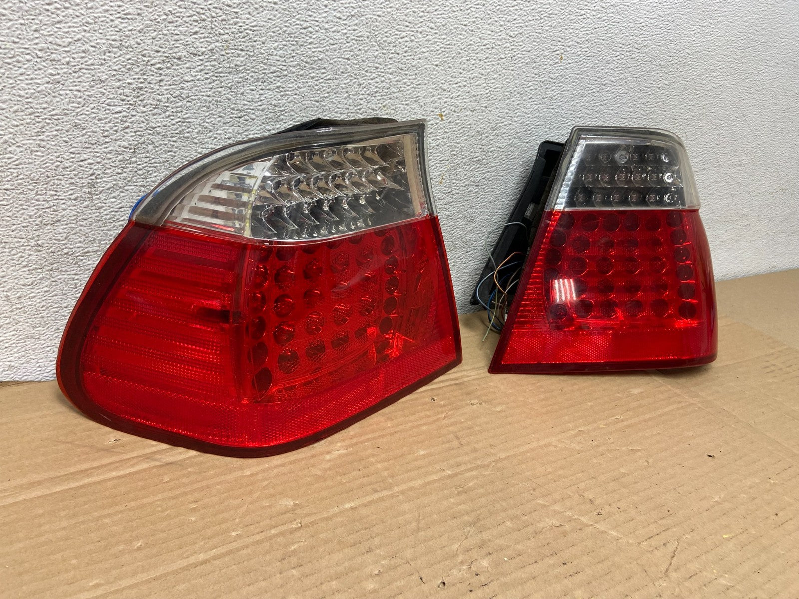 2004-2006 Bmw M3 325Ci Coupe Left+Right Side Tail Lights AG8928 DW1