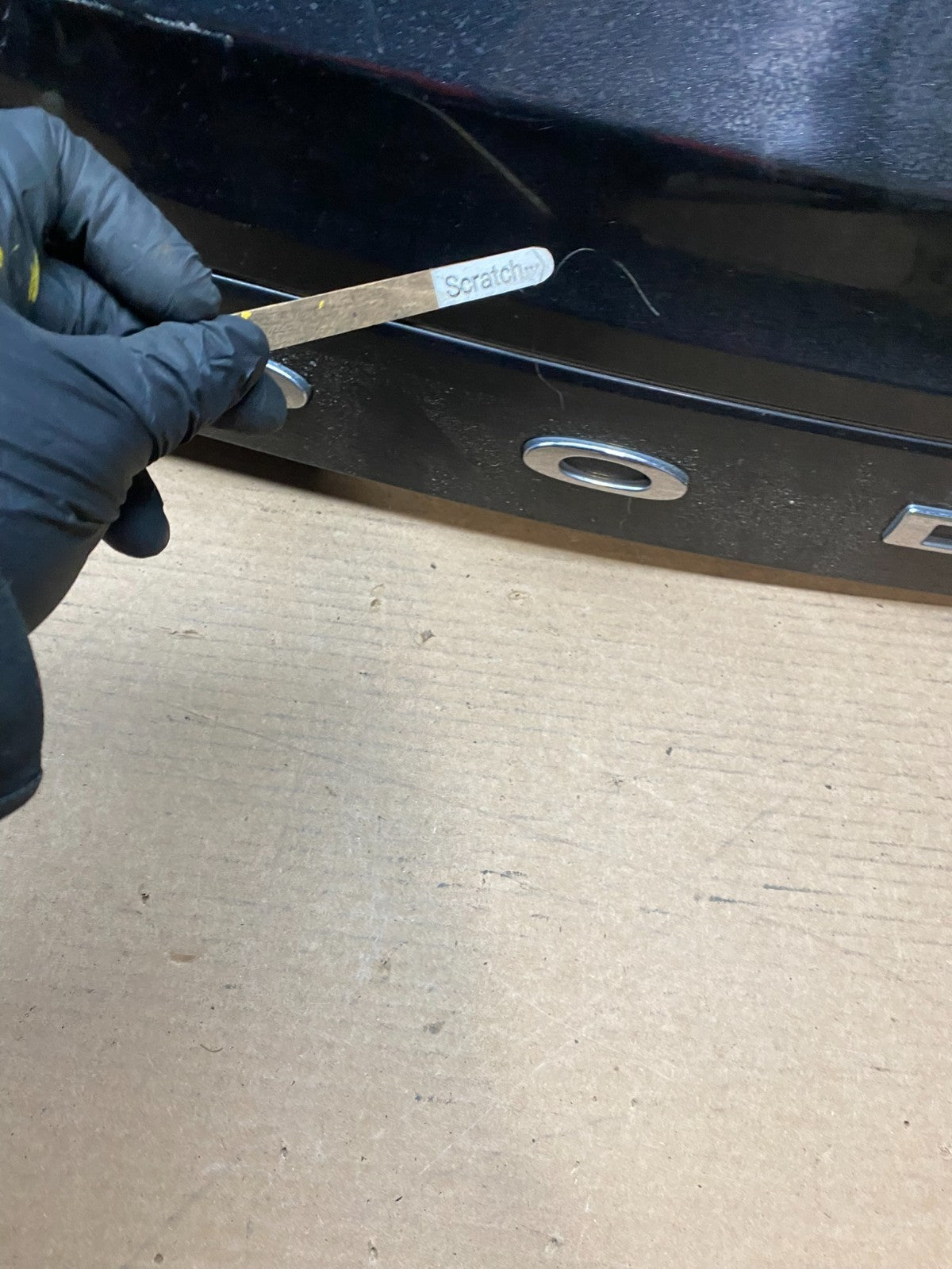 2011 to 2018 Dodge Grand Caravan Tail Gate Trim Molding With Camera OEM V7012 DG5