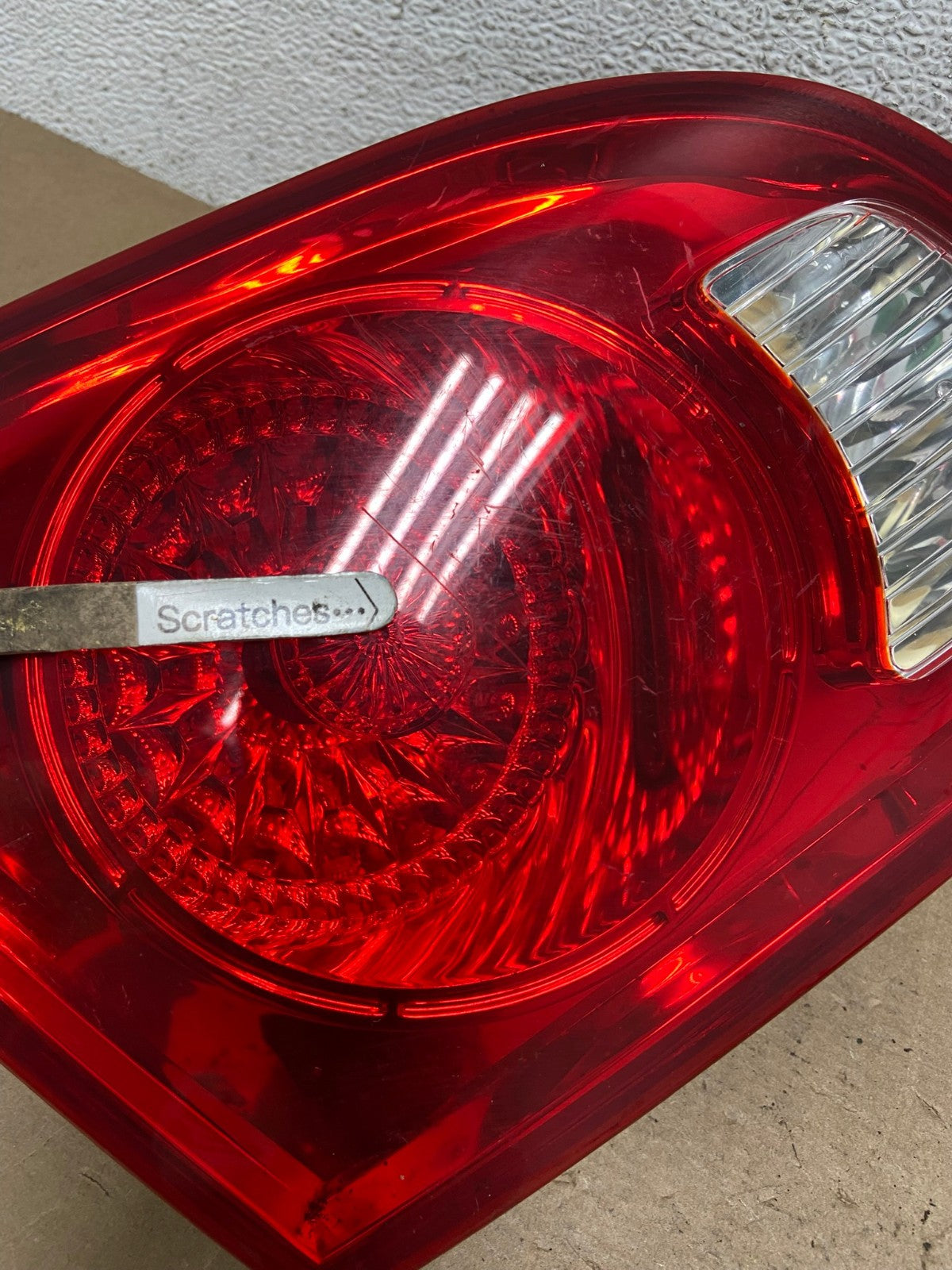 2007 2008 2009 Hyundai Santa Fe Left Driver LH Tail Light Inner AF5057 LK3