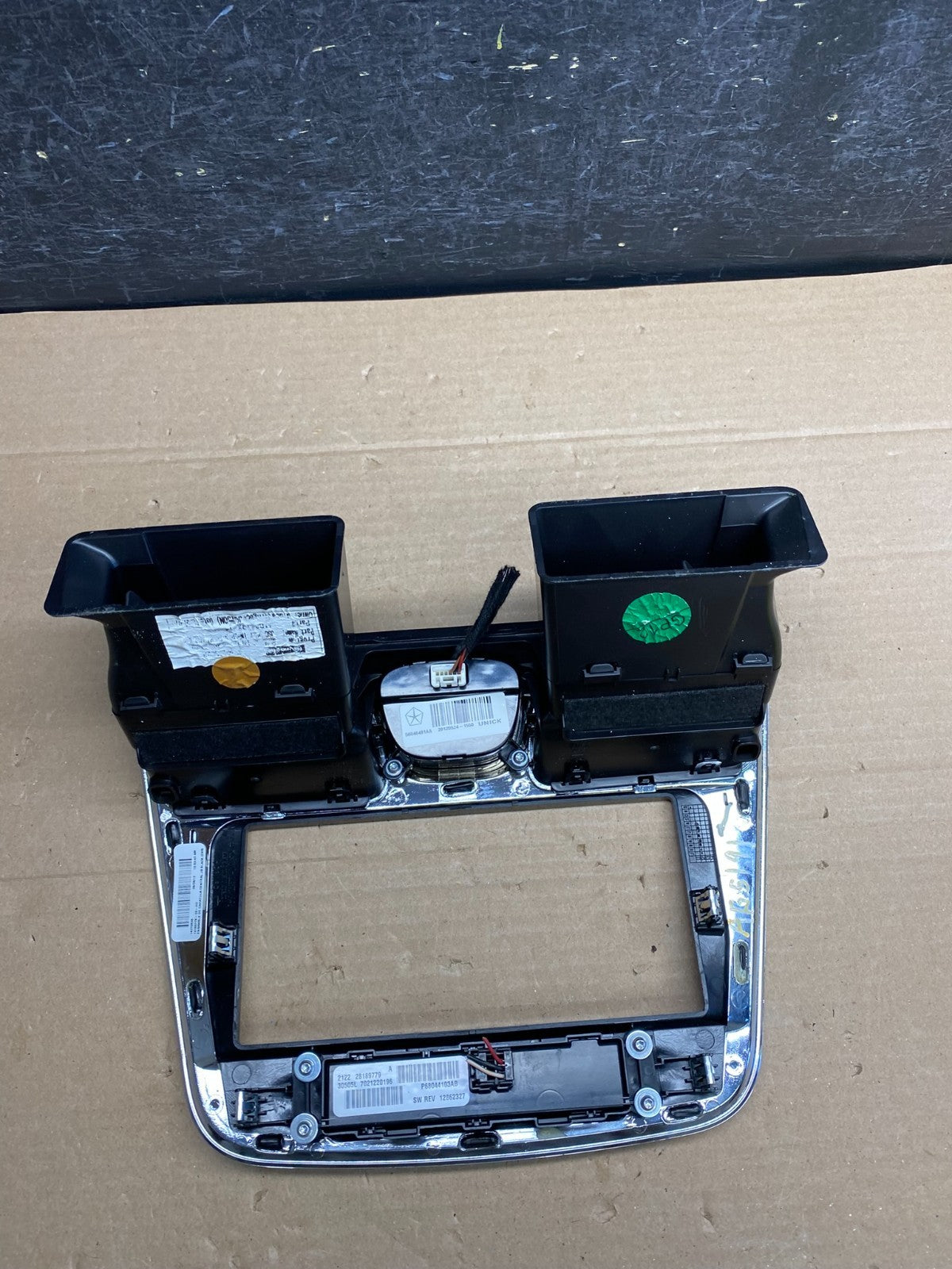 2011-2014 Chrysler 200 Dash Radio Bezel Trim Clock Hazard Bezel AG5191 DG5
