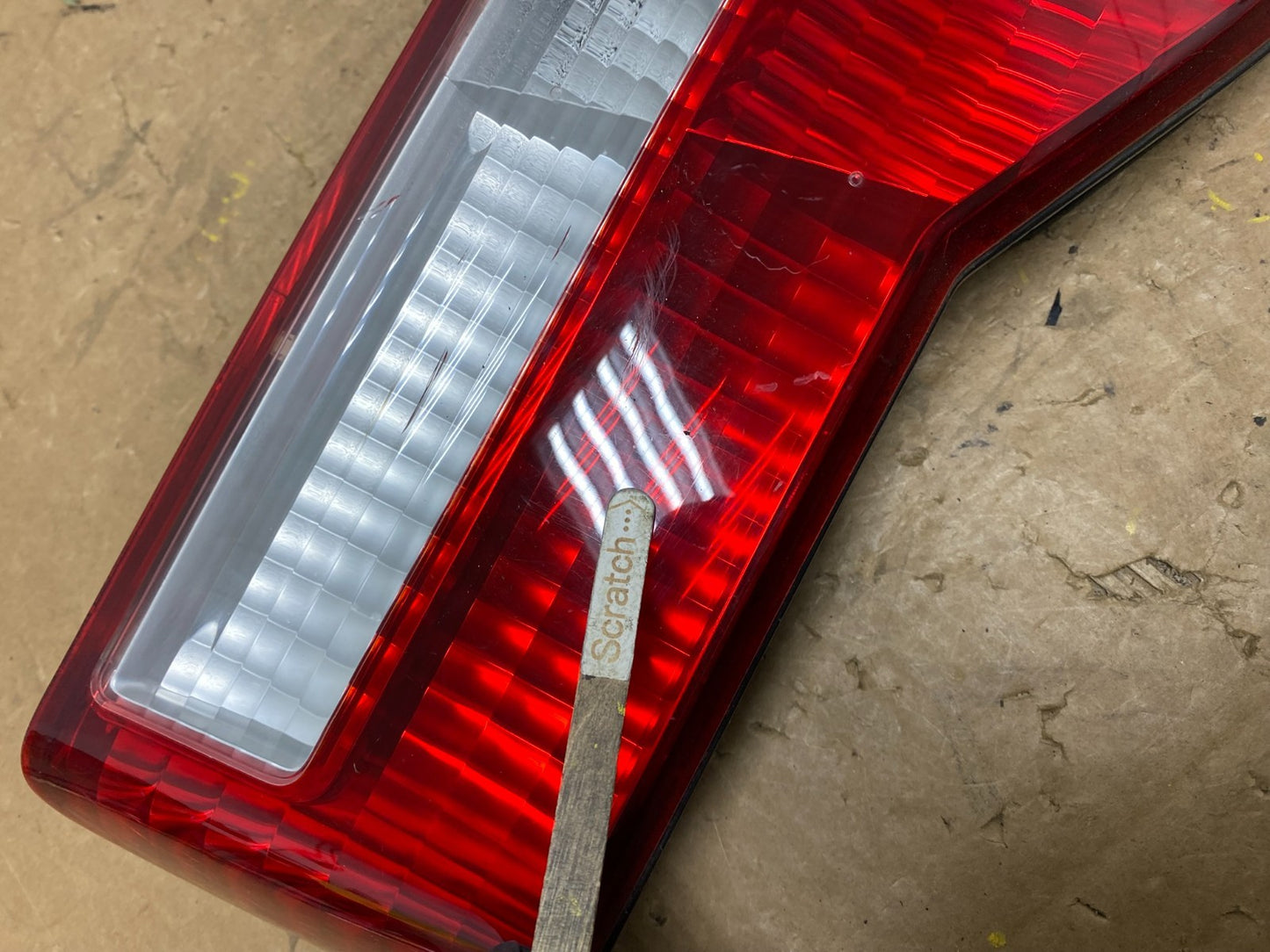 2001 to 2002 Honda Accord Left Driver LH Side Inner Tail Light OEM V6155 DW4