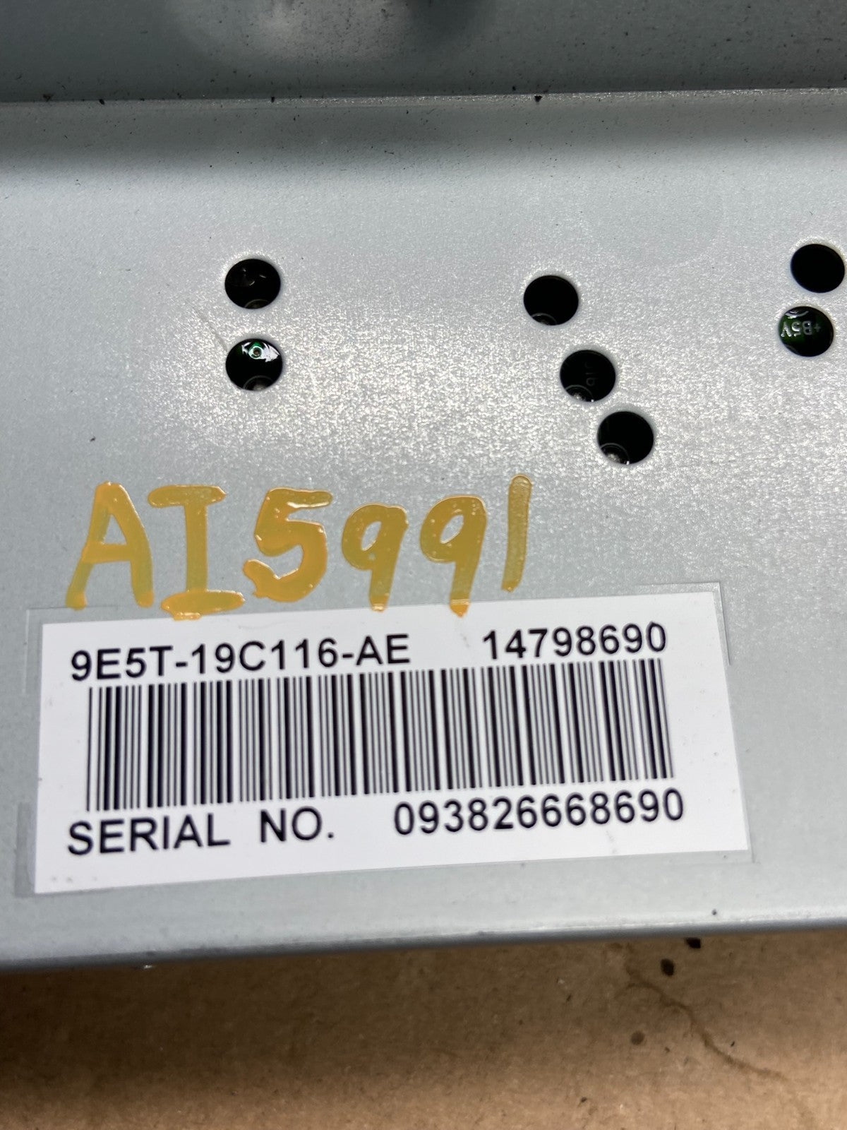 2010 2012 Ford Fusion Dash Information Display Screen ai5991 DG5