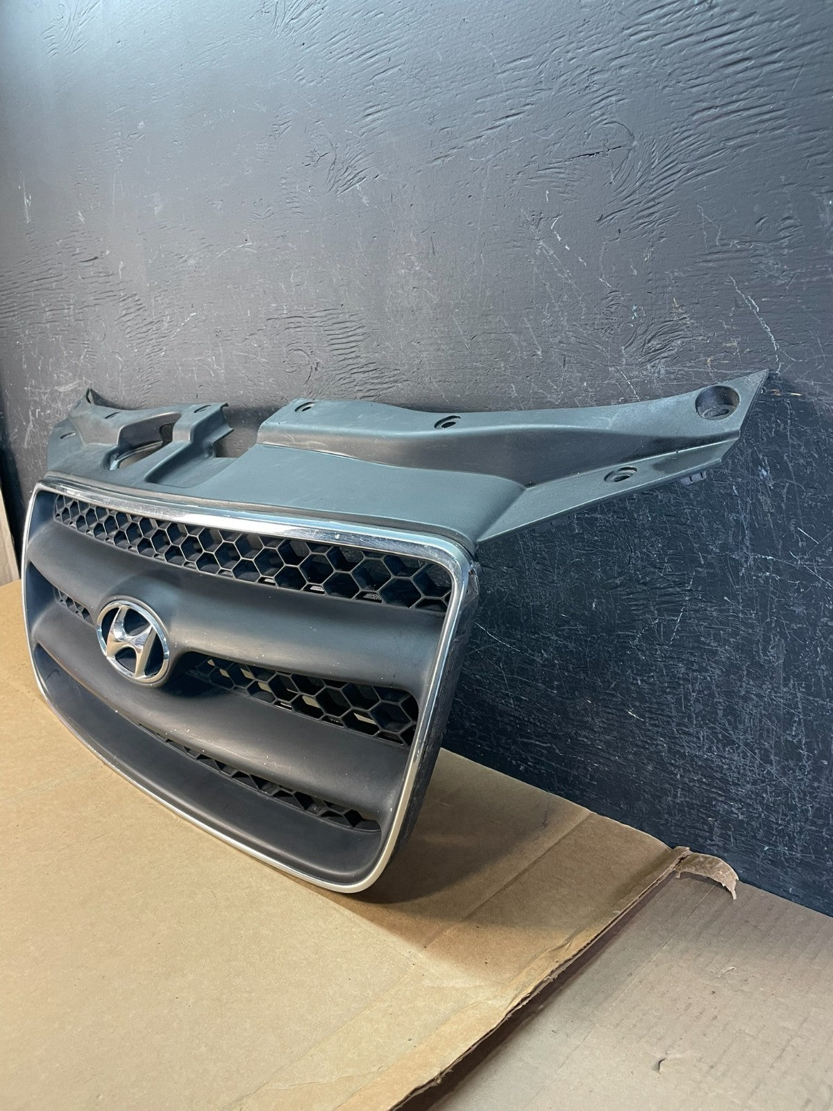 2007 to 2009 Hyundai Santa Fe Front Upper Grill Grille AE0842 DG1