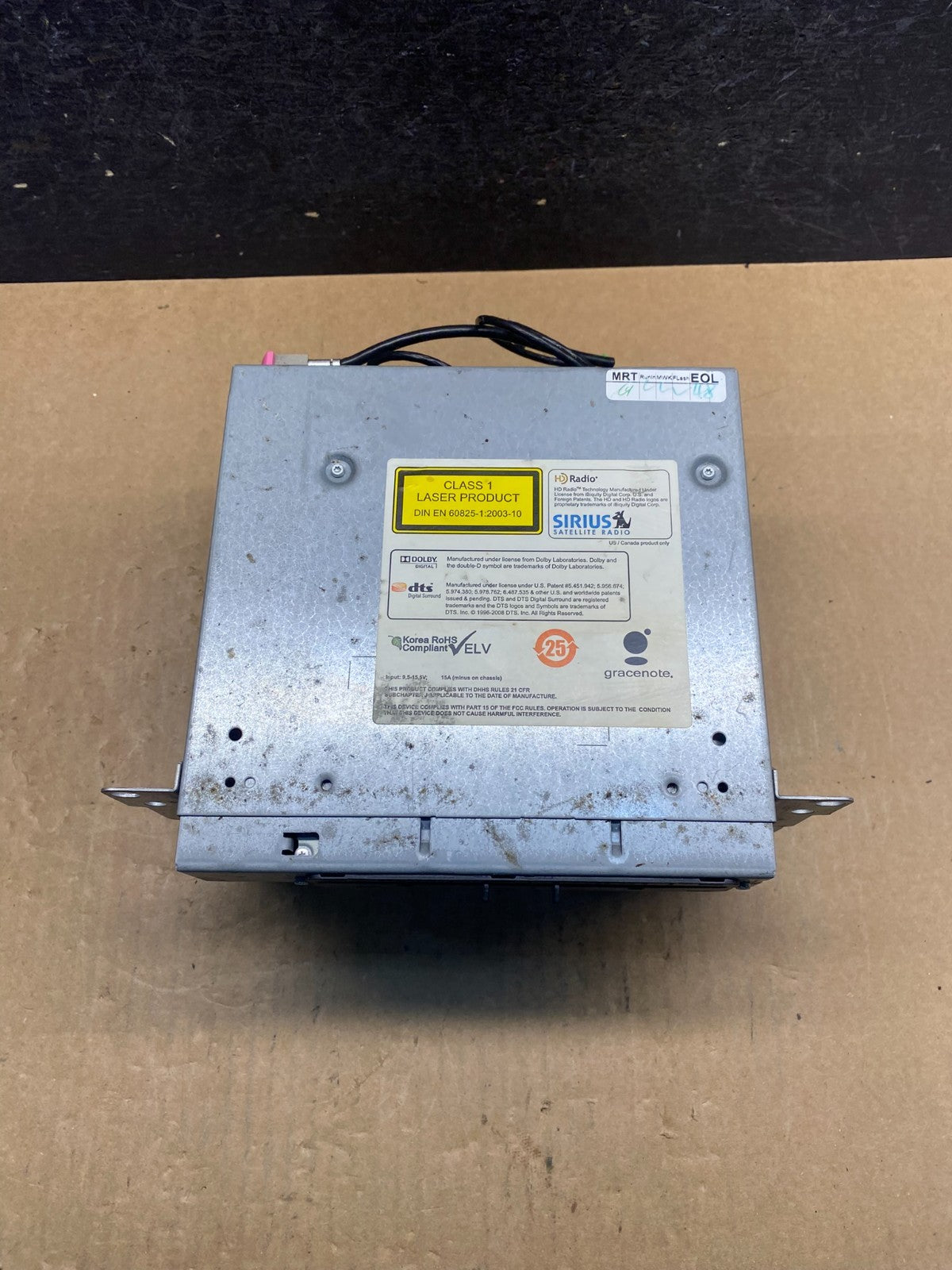 2010-2013 BMW F10 528i 535i 550i Am Fm Cd Player Radio Receiver AG7399 DG3