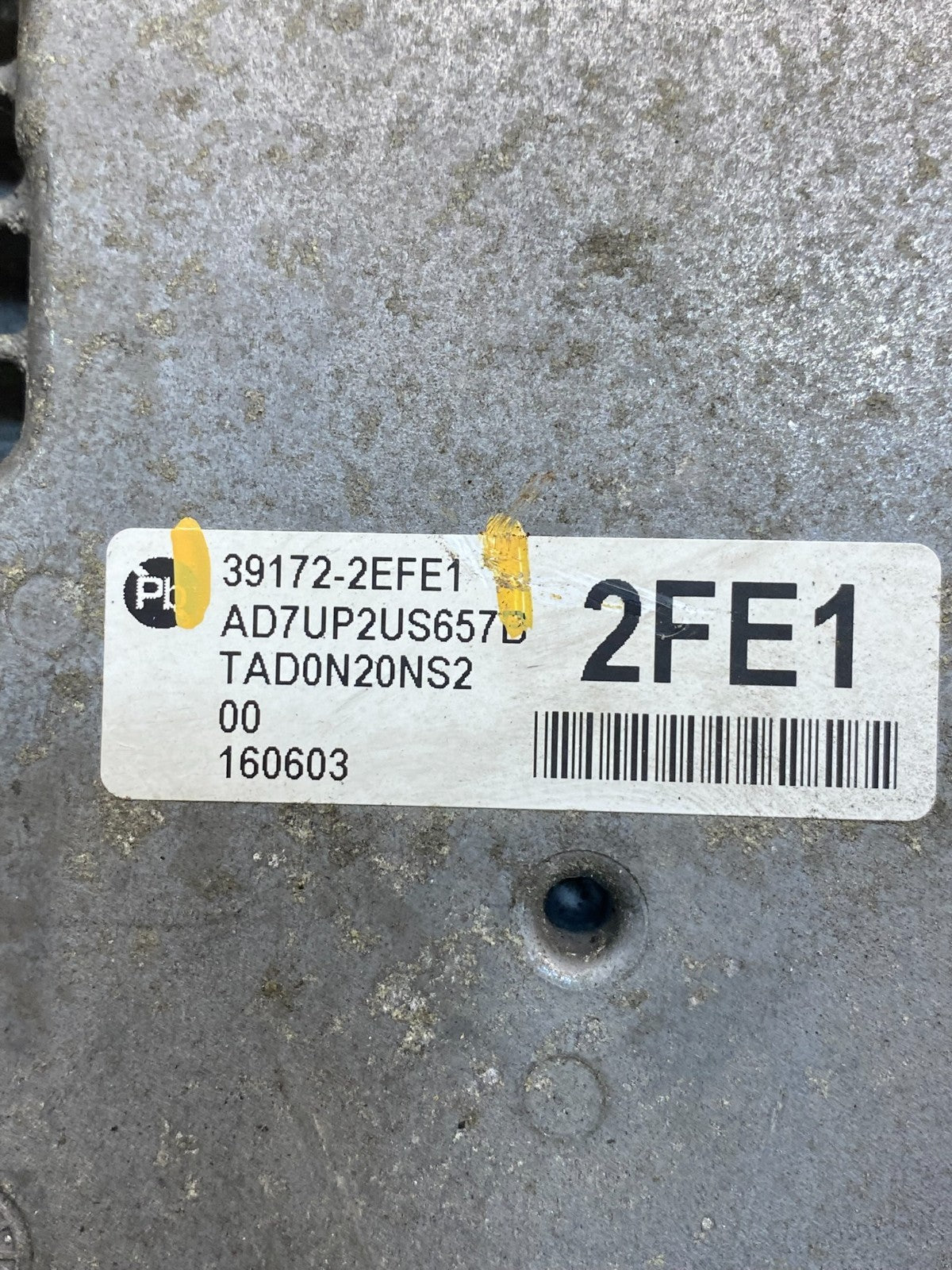 2017 - 2018 Hyundai Elantra 2.0L Engine Computer Ecu Pcm Ecm Pcu AG9552 DW2