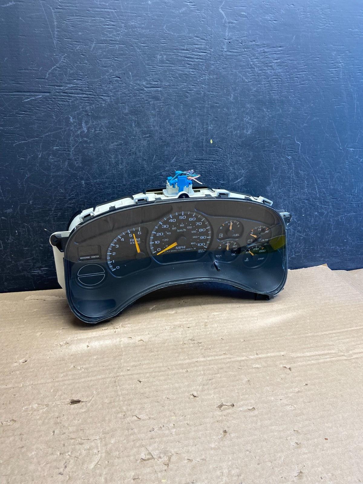 1999 to 2002 Chevrolet Silverado Sierra Cluster Gauge Speedometer ECM AF2663 DG0