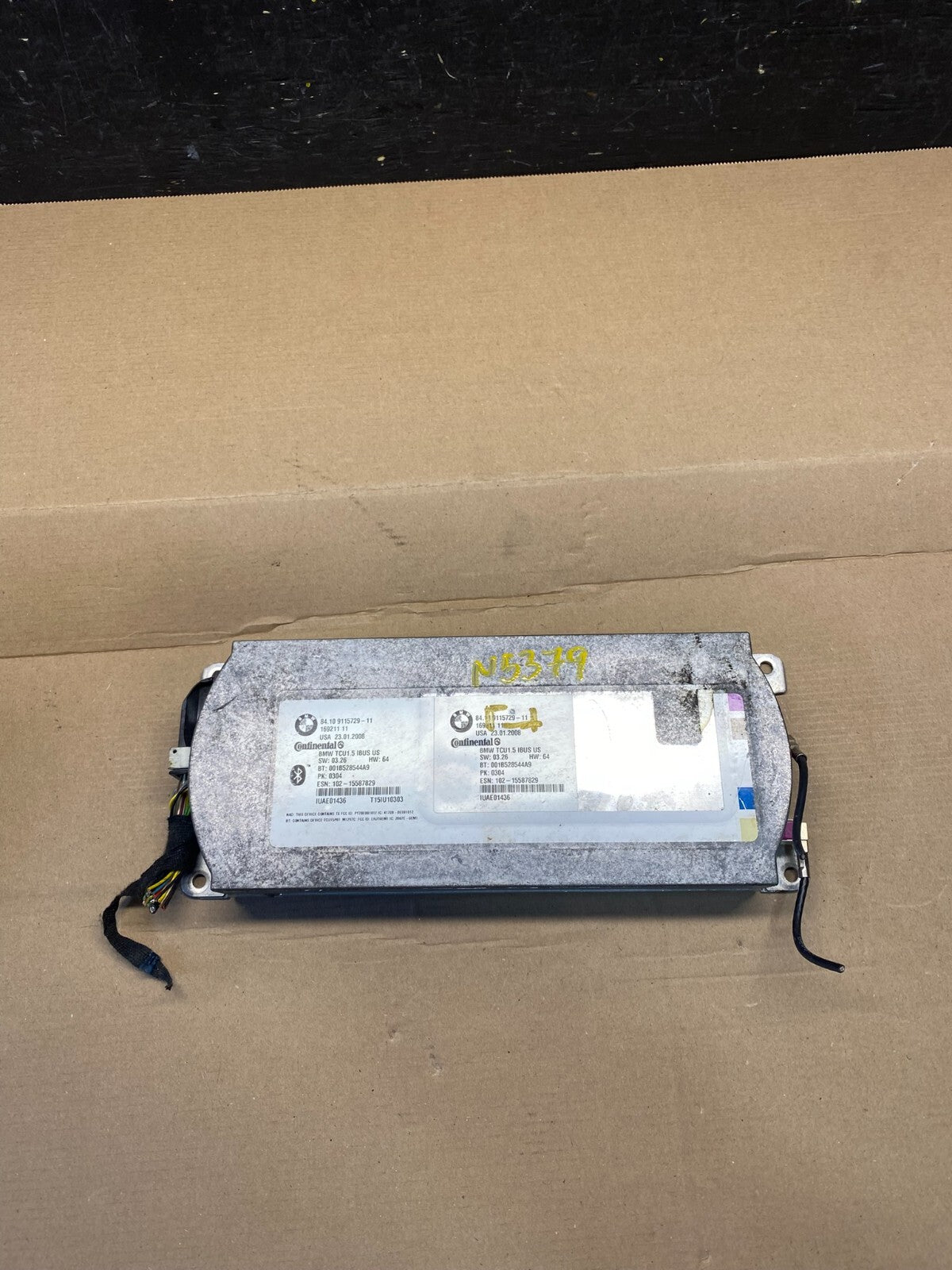 2004 to 2010 Bmw Bluetooth  Control Module Computer Telematics OEM N5379 DG0