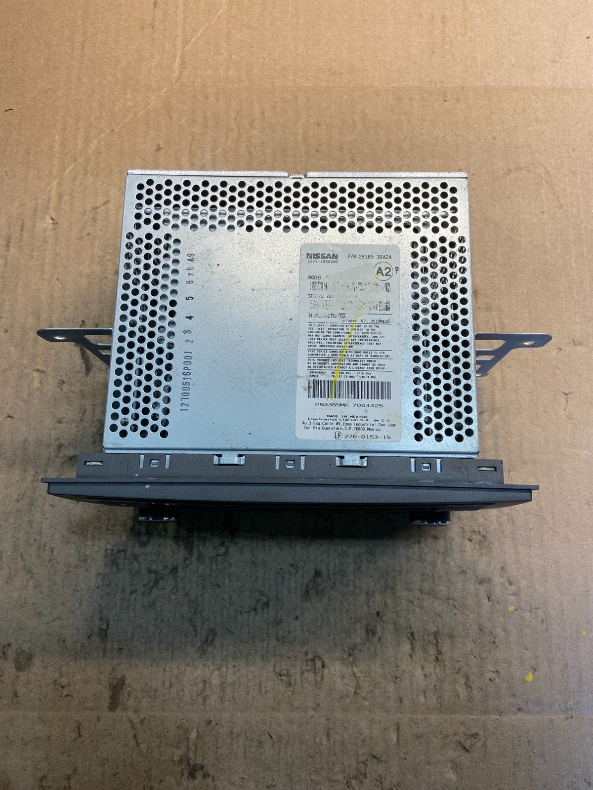 2013 to 2014 Nissan Sentra Radio CD Player AM/FM 28185-3ra2a OEM Z0759 DG3