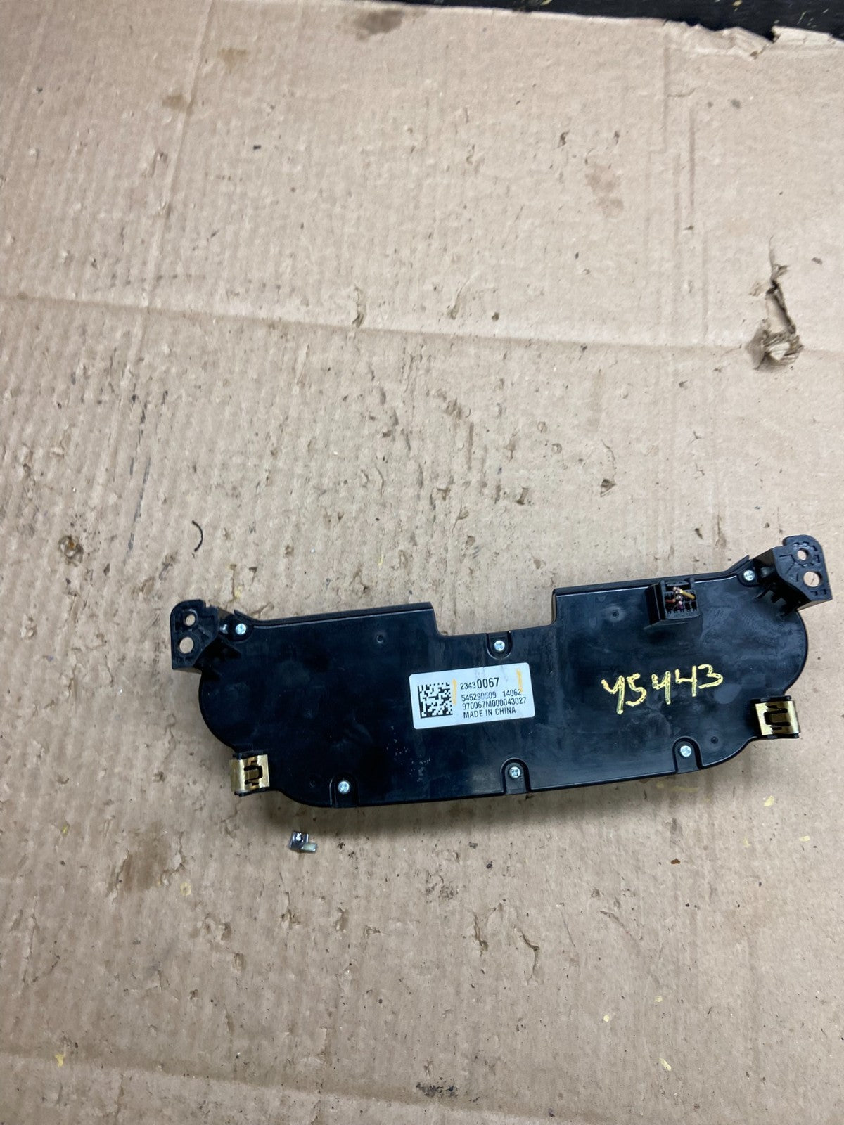 2013 2014 2015 Chevrolet Malibu AM FM Radio Control Panel AC9187 DG3
