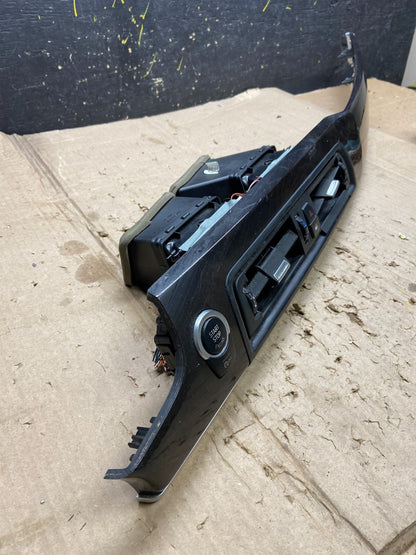 2011-2013 Bmw 5 F10 550i Center Dash AC Vents Start Stop Trim Bezel X6404 DG1