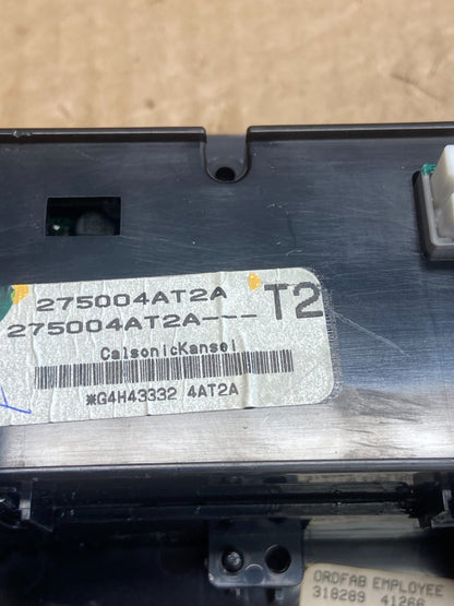 2015-2017 Nissan Sentra Climate Control Unit Heat Ac Temperature Hvac af6218 DG5