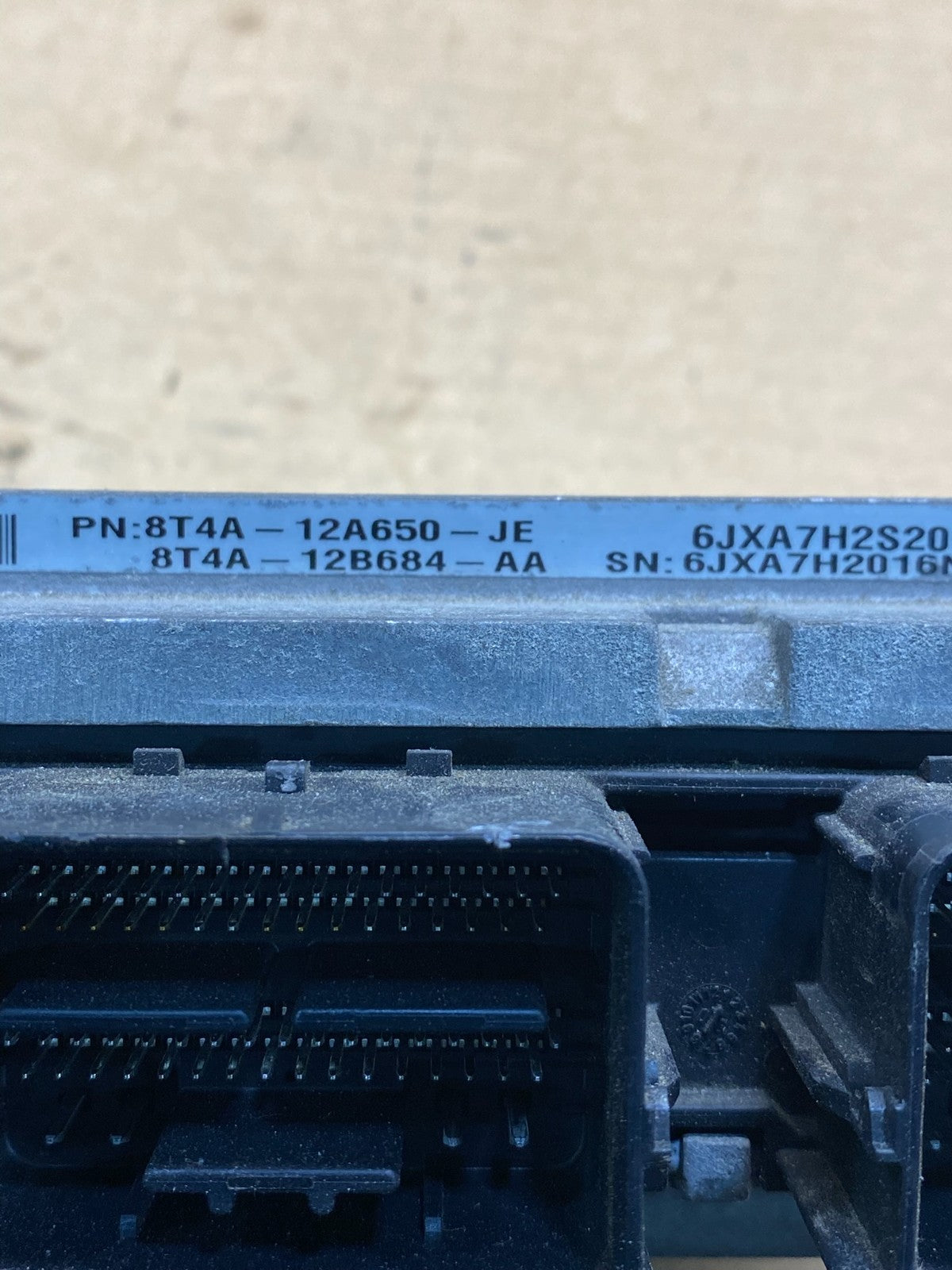 2008 2009 3.5L Ford Edge MKX Engine Control Module 8t4a-12a650-je ad3431 DG2