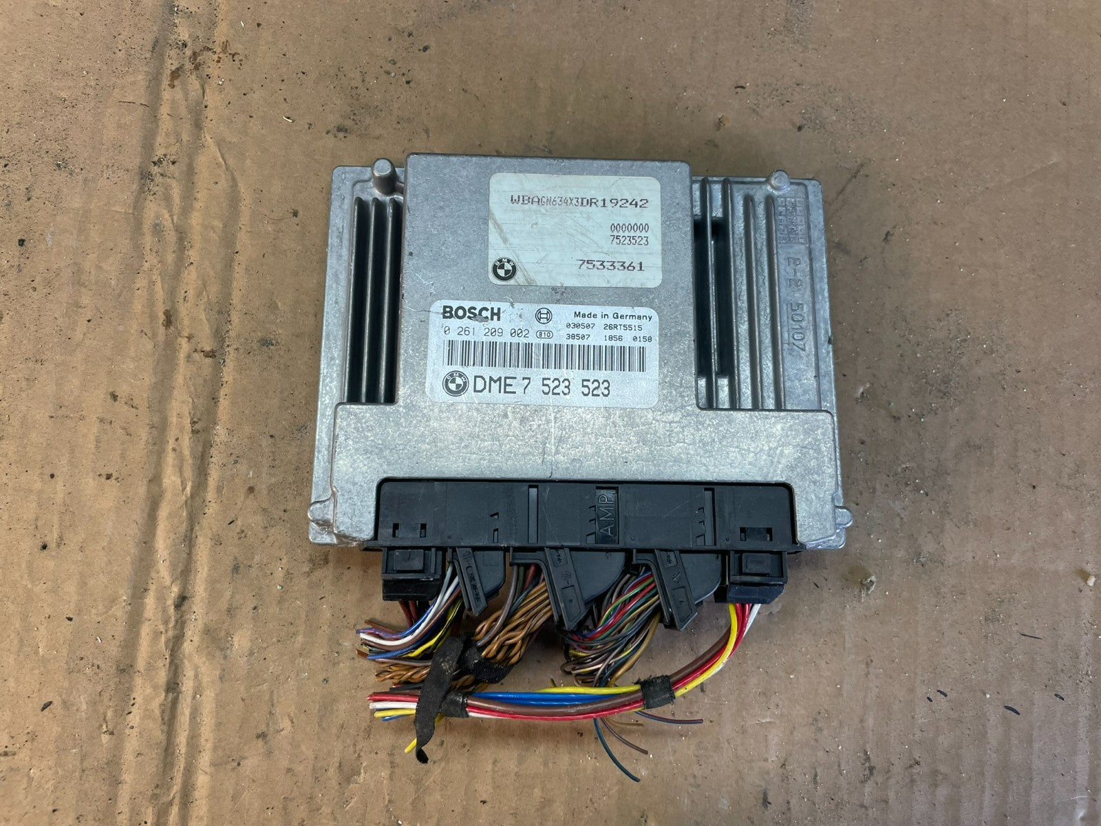2002-2003 BMW 545i 645i 745i ECM ECU Engine Control Computer Module Oe AC5387 DG0