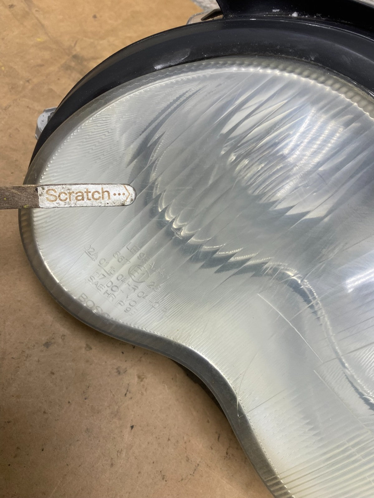 2001-2004 Mercedes-Benz C Class Halogen Left Driver Headlight Oem X4878 DW3