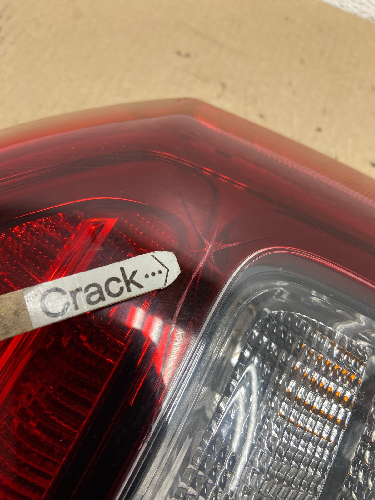 2014 - 2017 Jeep Compass Right Passenger Side Tail Light AF2885 LK4