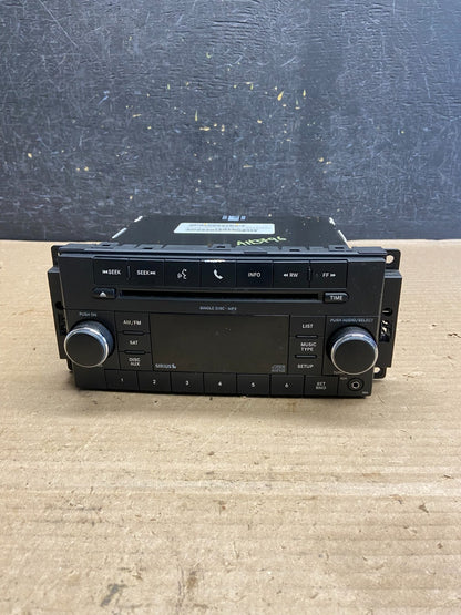 2007-2012 Chrysler Dodge Jeep Ram Radio CD MP3 AUX Receiver AH3796 DG0