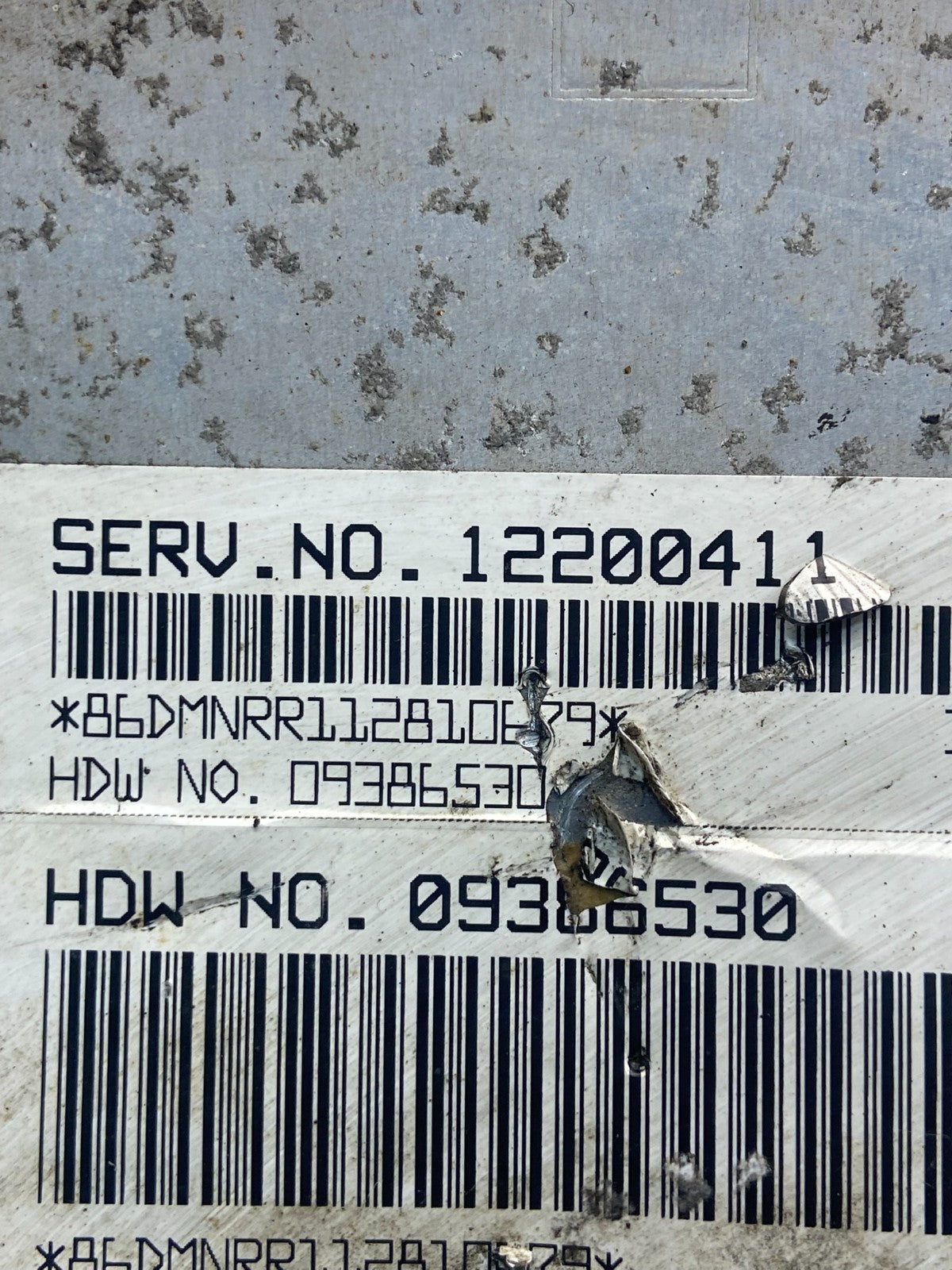 2001-2002 Silverado Tahoe Engine Computer Module 12200411 ECM ECU ad1849 DG2