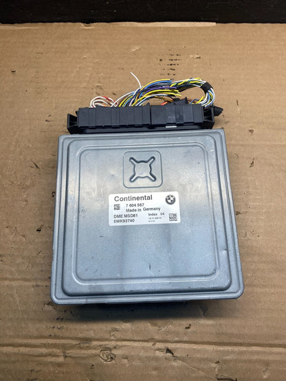 2007 to 2010 BMW N54 335i 535i Engine ECU ECM Computer Module 7604567 ad7651 DG0