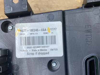 2017 to 2020 Ford Fusion Radio Climate Control A/C Control OEM z7148 DG5