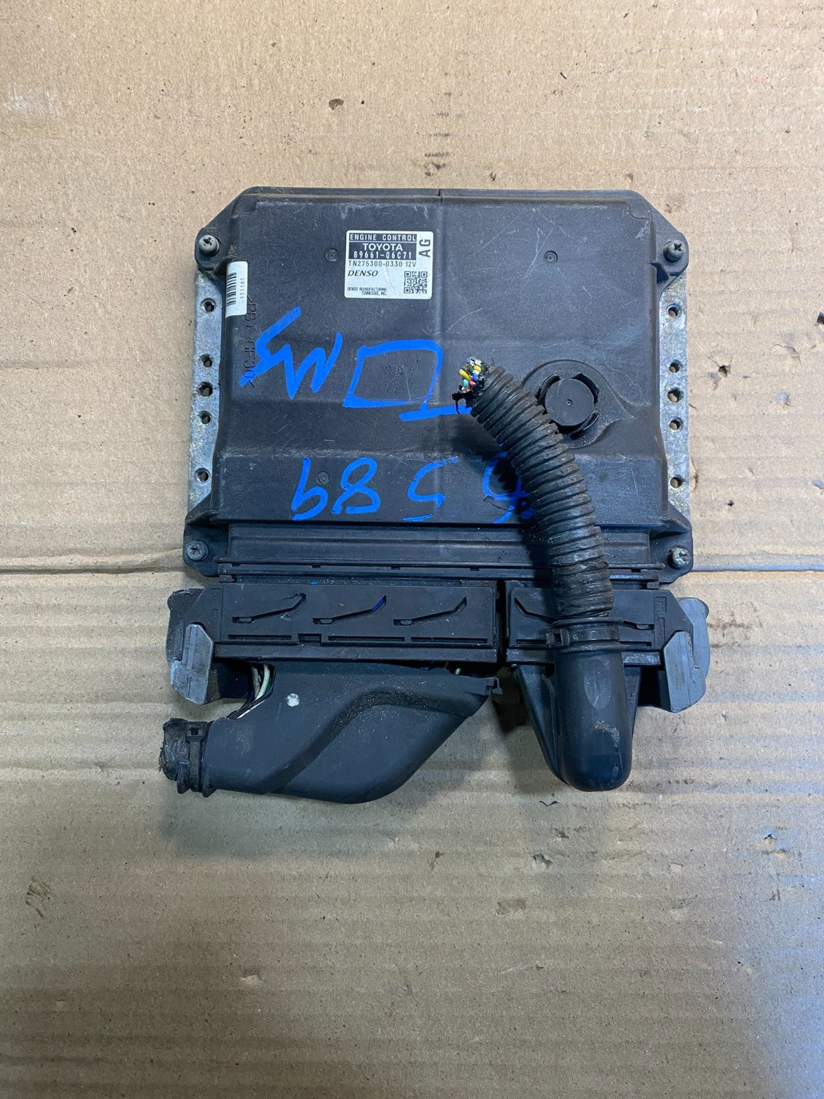 2007 Toyota Camry OEM Electronic Engine Control Module ECU 89661-06C71 aa3392 DG0