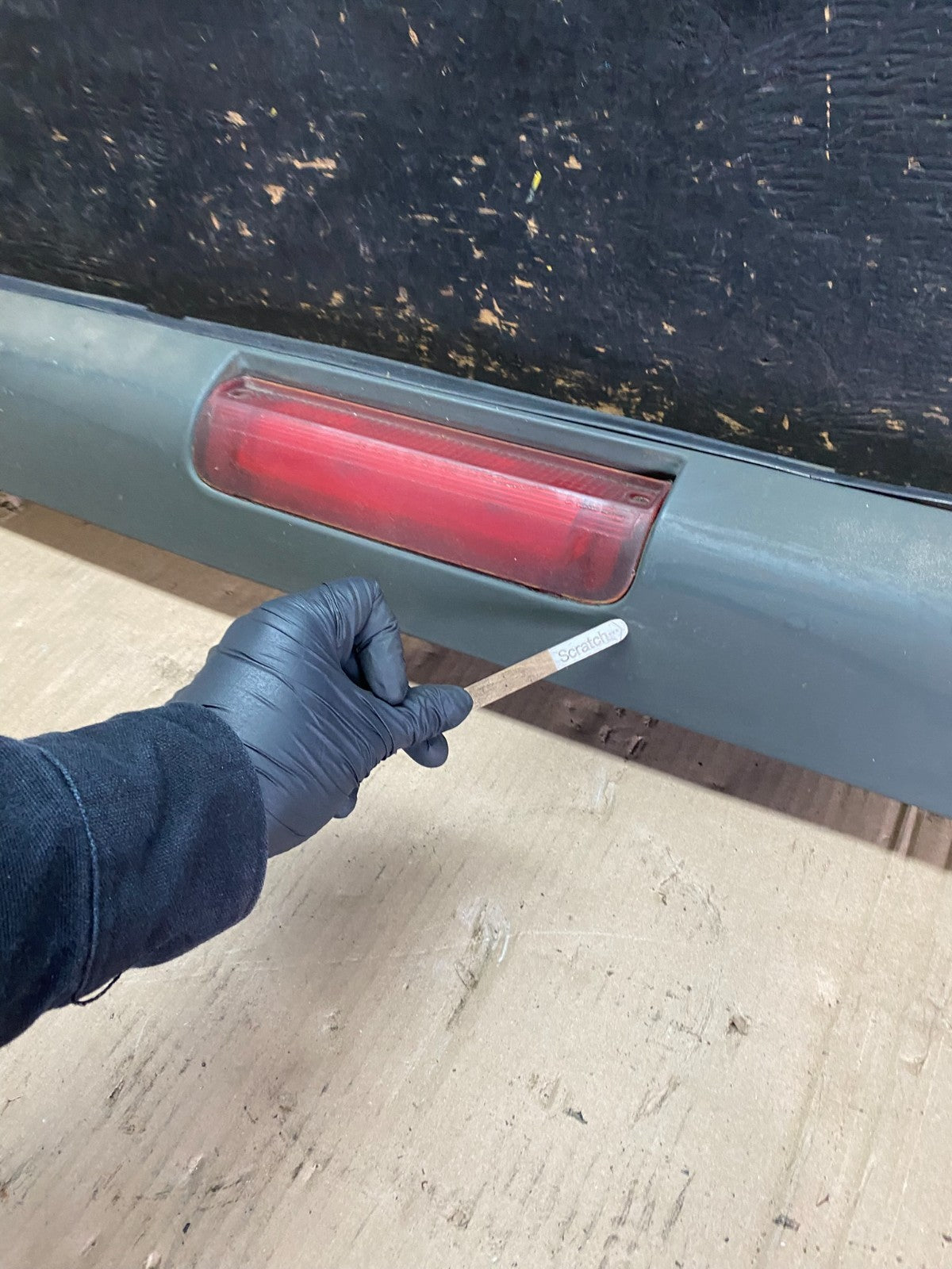 1996 to 2002 Chevrolet Express 3rd Third Brake Light Trim Spoiler v3417 DG7
