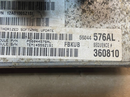 2005 Jeep Liberty 3.7L Engine Computer Module ECM PCM ECU AF9098 DW2