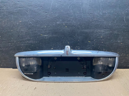 1999-2002 Lincoln Continental License Plate Panel Backup Lights Trim Oe X8105 DG0