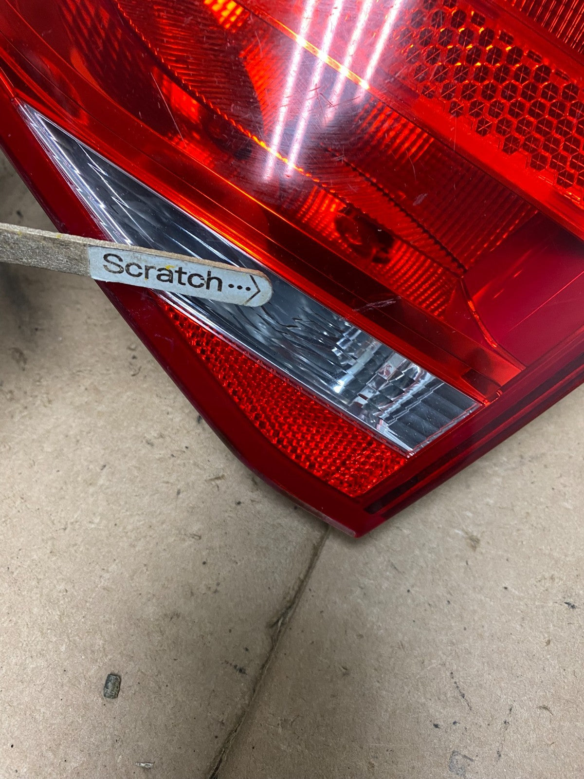 2009 2010 2011 2012 Audi A4 Sedan Right Passenger Inner Tail Light Oem P5258 DW5
