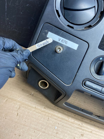 2008-2010 Ford F250 F350 Radio Climate Control Radio Dash Bezel Panel AG0209 DG2