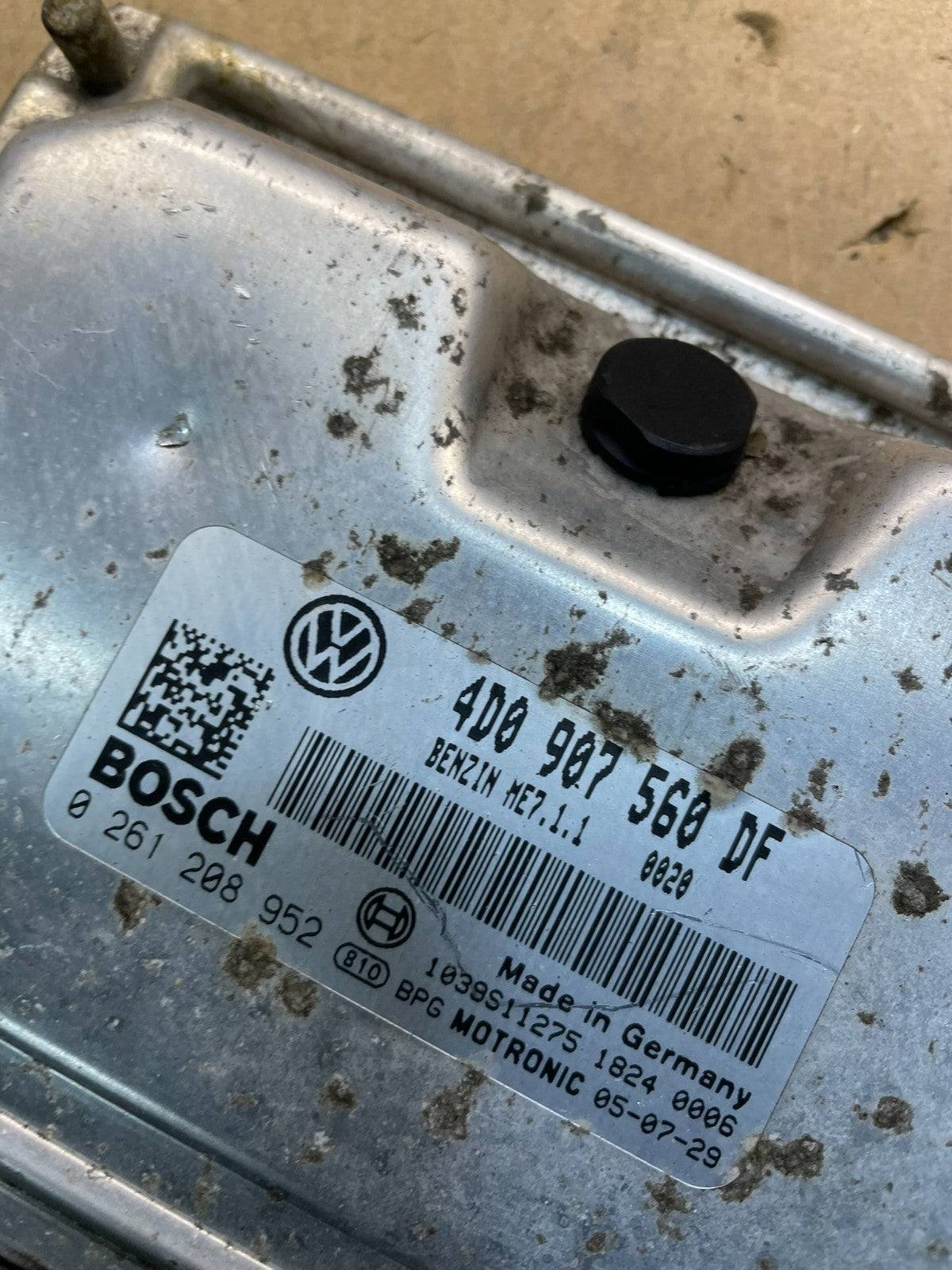 2004 Volkswagen Touareg 3.2L ECM Engine Control Unit ECU AC5398 DG3