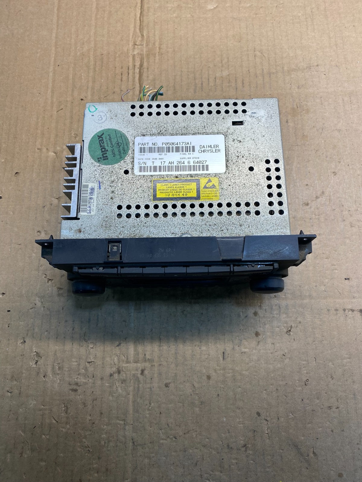 2005-2009 Chrysler Dodge Jeep Ram Radio CD MP3 Receiver aa7817 DG3