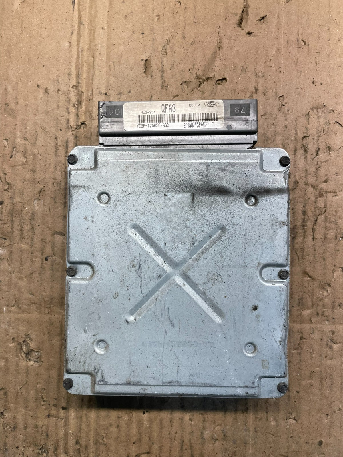 2000 Ford Van E250 4.2L Engine Control Unit ECU ECM Module S4709 DG0