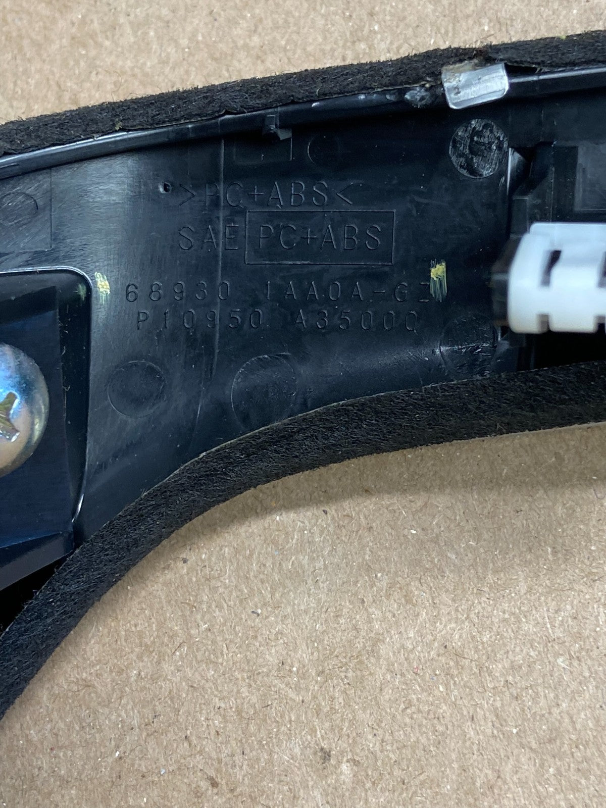 2009-2010 Nissan Murano Dash Trim Panel With Hazard Buttom Switch AG5049 DG4