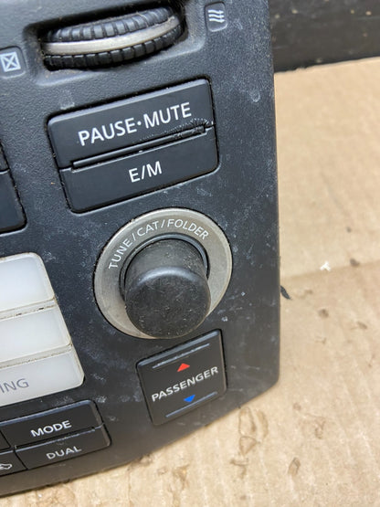 2006 - 2008 Infiniti FFX35 FX45 Radio Climate Control Panel Bezel v7725 DG3