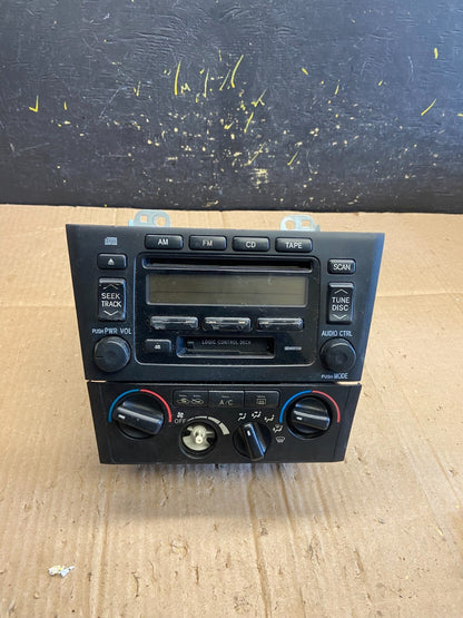 2000-2004 Toyota Avalon Radio Stereo 6 CD Tape Player Climate Control AA7963  DG0