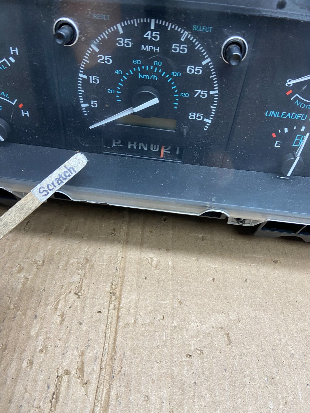 1992 to 1996 Ford F150 F-Series Bronco Speedometer Cluster Gauge af1647 DG2