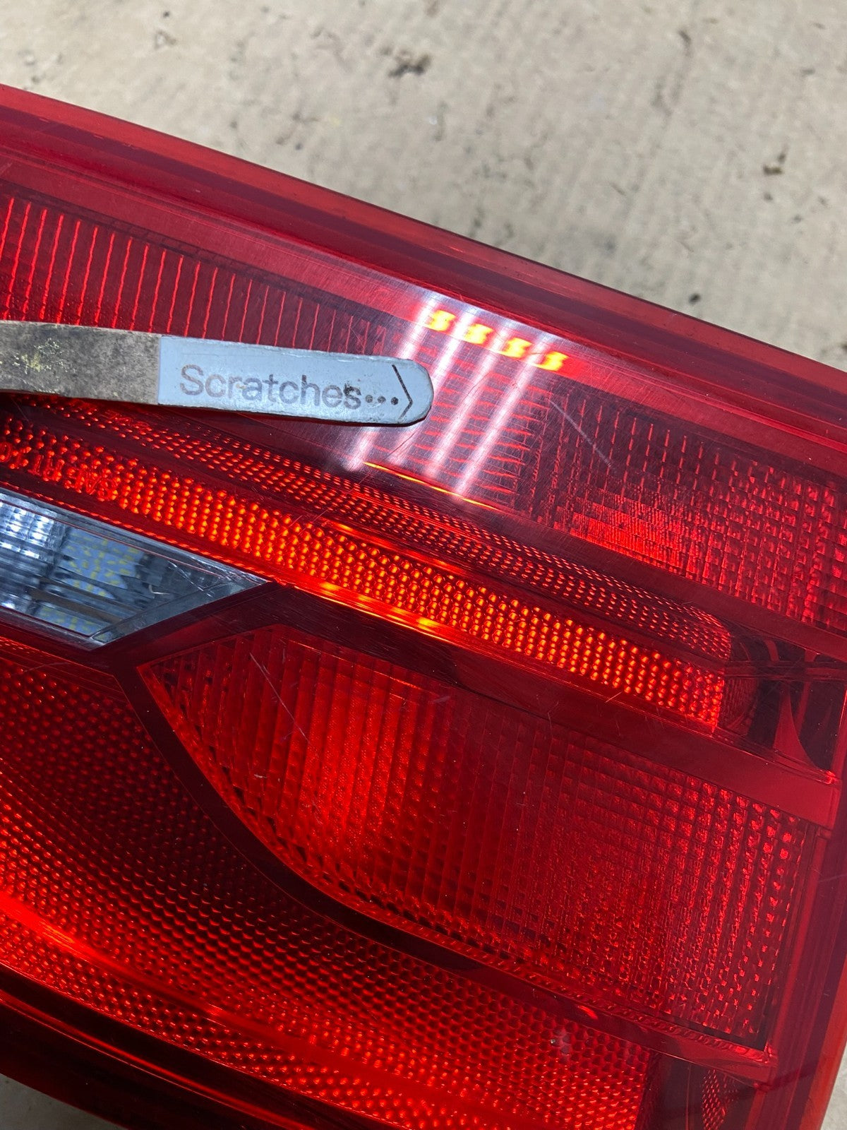 2011-2014 Volkswagen Jetta Left Driver LH Inner Trunk Tail Light AF8125 DW3